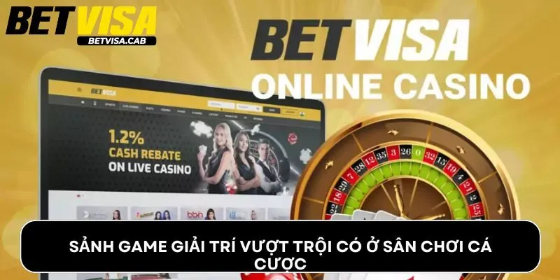 Sảnh game giải trí vượt trội có ở sân chơi cá cược